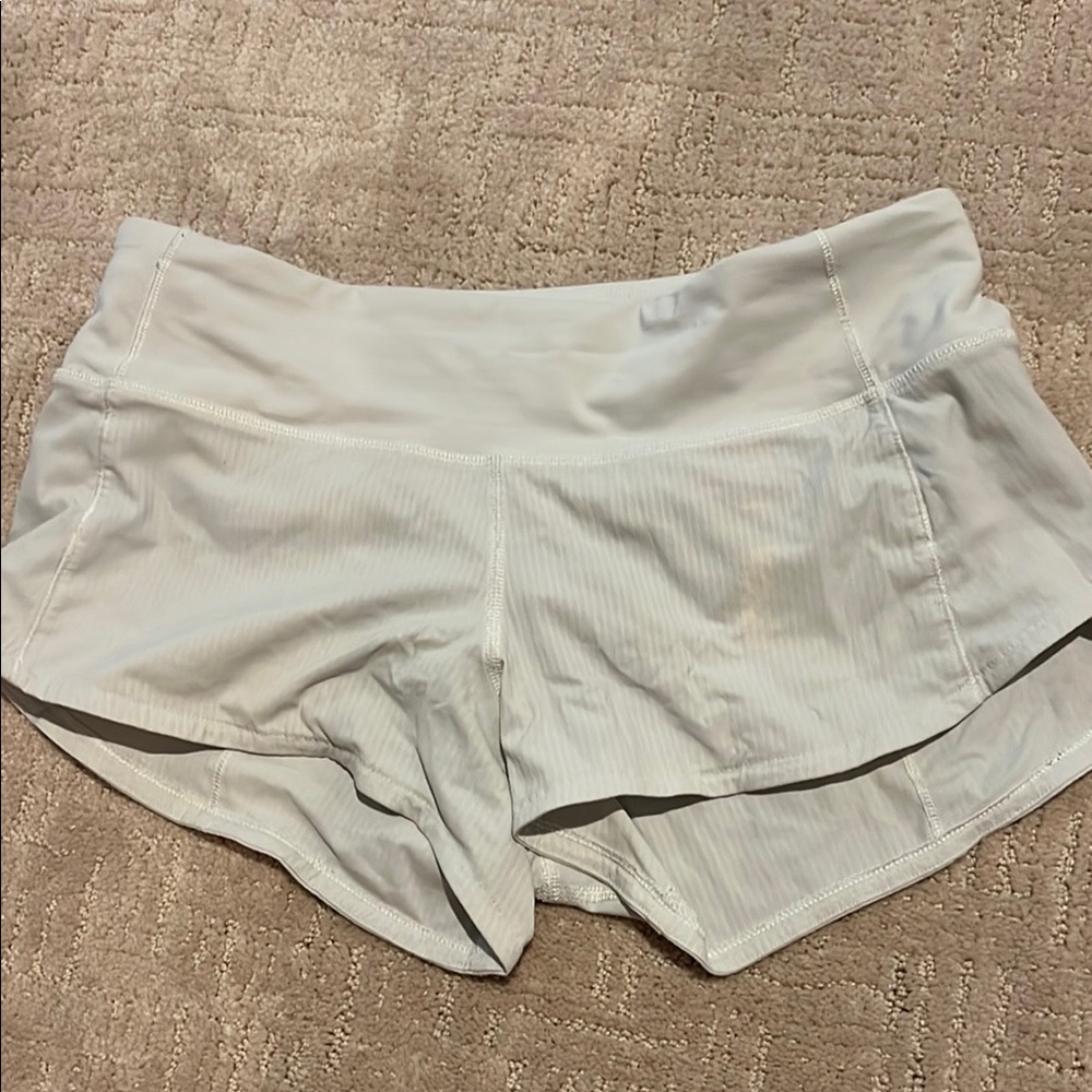 Whitish Blue Lululemon shorts size 2